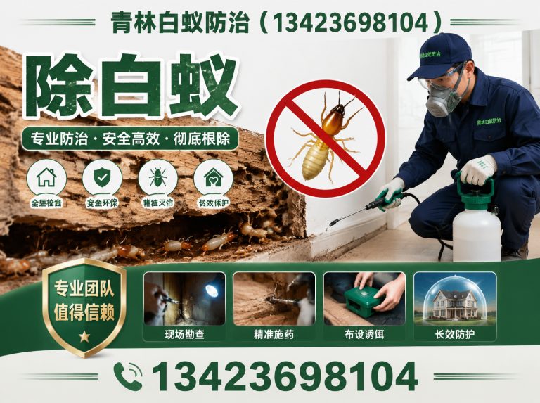 番禺区家庭白蚁防治展示图
