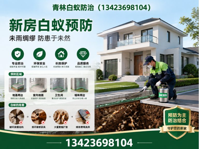 番禺区新房白蚁预防展示图